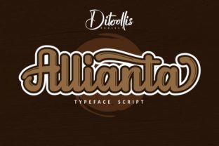 Allianta: The Playful Handwritten Font for Standout Digital Design