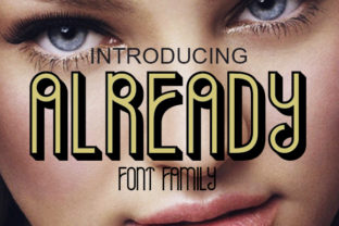 Already: A Decorative Font for Bold Web Design