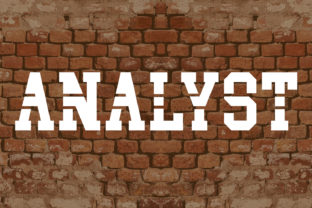Analyst: A Serif Font That Elevates Your Craft Projects
