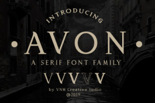 Avon: A Serif Font That Elevates Editorial Design