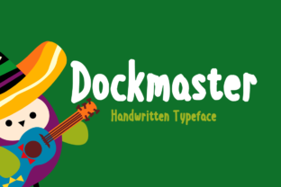 Boost Your Brand with Dockmaster: A Bold Handwritten Font for Every Design Need