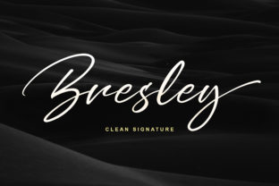 Bresley: A Script Handwritten Font That Elevates Every Design Project