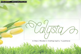 Calysta: A Serif Font for Timeless Craft Projects