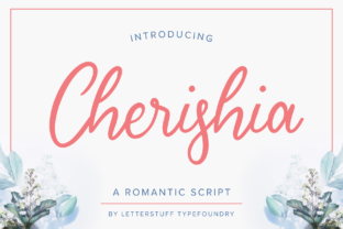 Cherishia: A Sweet Script Font for Handmade Creators