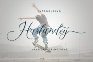 Harlandey: A Bold Script Font for Creative Branding