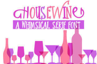 Housewine: A Versatile Serif Font for Digital Branding and Web Design
