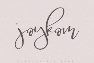 Joykom: A Script Handwritten Font That Breathes Life Into Your Creations