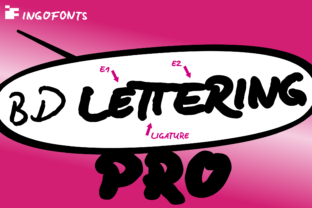Lettering Pro: A Script Handwritten Font for Creative Branding