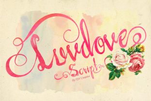 Luvdove: A Romantic Script Font for Creative Branding