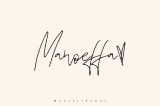 Manoeffa: A Script Handwritten Font for Editorial Design and Creative Projects