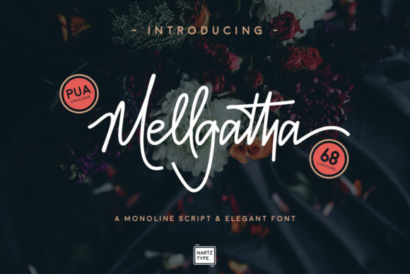Mellgatha: A Handwritten Font That Elevates Your Craft