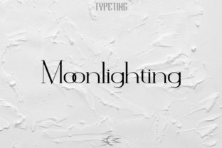 Moonlighting: A Serif Font for Creative Crafters and Printables