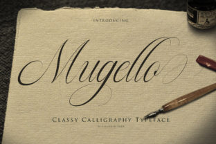 Mugello: A Script Handwritten Font for Creative Crafters