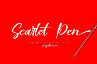 Scarlet Pen: A Script Font That Breathes Life Into Branding
