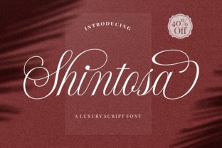 Shintosa: A Script Font That Breathes Life Into Your Handmade Creations