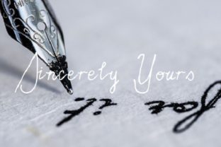 Sincerely Yours for Campaign Designers and Brand Creators
