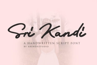 Sri Kandi: A Modern Handwritten Font for Editorial Design