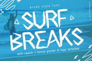 Surf Breaks: A Font That Brings Freshness to Your Brand
