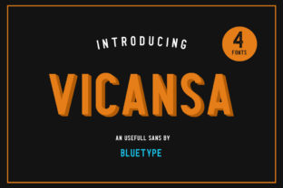 Vicansa Sans for Modern Editorial Design